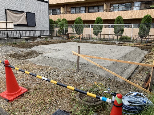 ★川西Ａ-1号地　建売分譲新築住宅　基礎着工★　